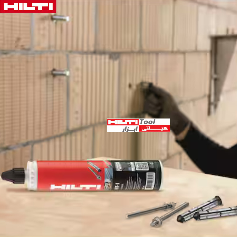 نحوه استفاده از چسب هیلتی HIT-1 برای کاشت میلگرد در سازه‌های بتنی